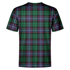 Mitchell Modern Tartan Crest T-shirt