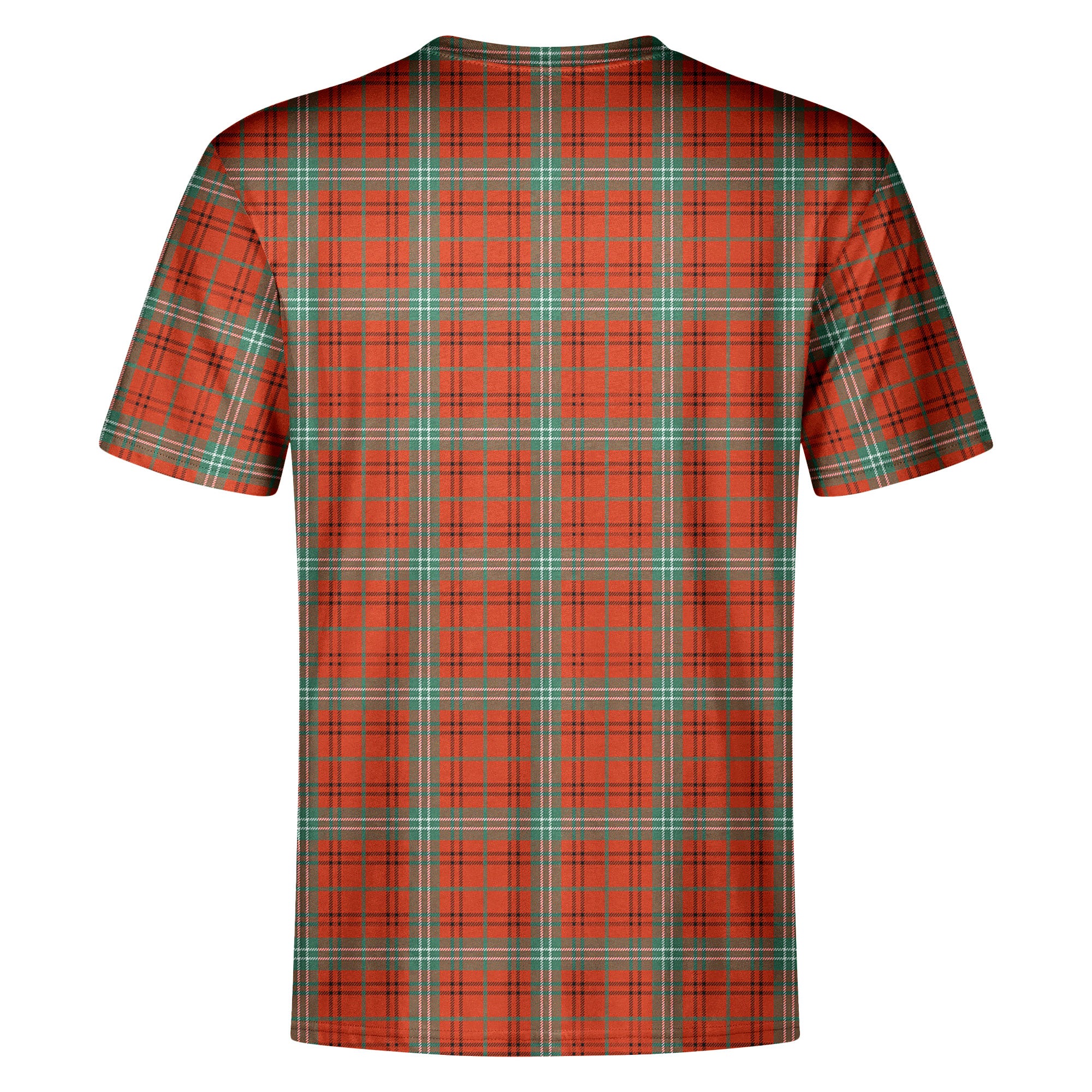 Morrison Red Ancient Tartan Crest T-shirt