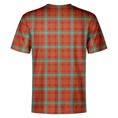 Morrison Red Ancient Tartan Crest T-shirt