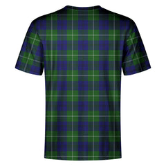 Oliphant Modern Tartan Crest T-shirt