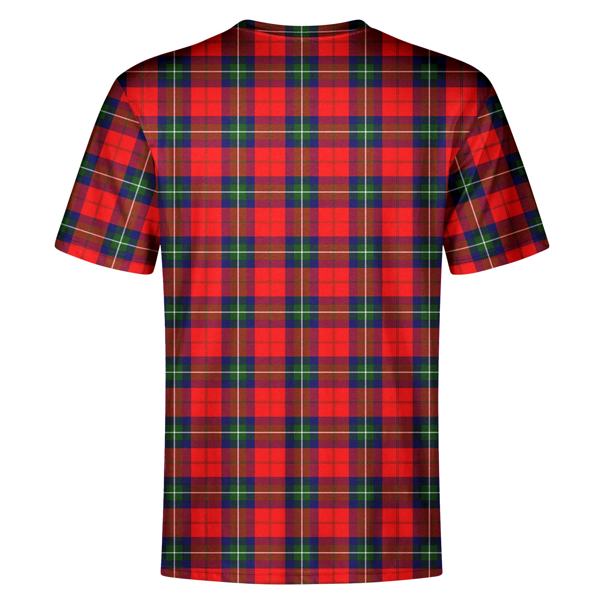 Ruthven Modern Tartan Crest T-shirt