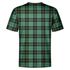 Wallace Hunting Ancient Tartan Crest T-shirt