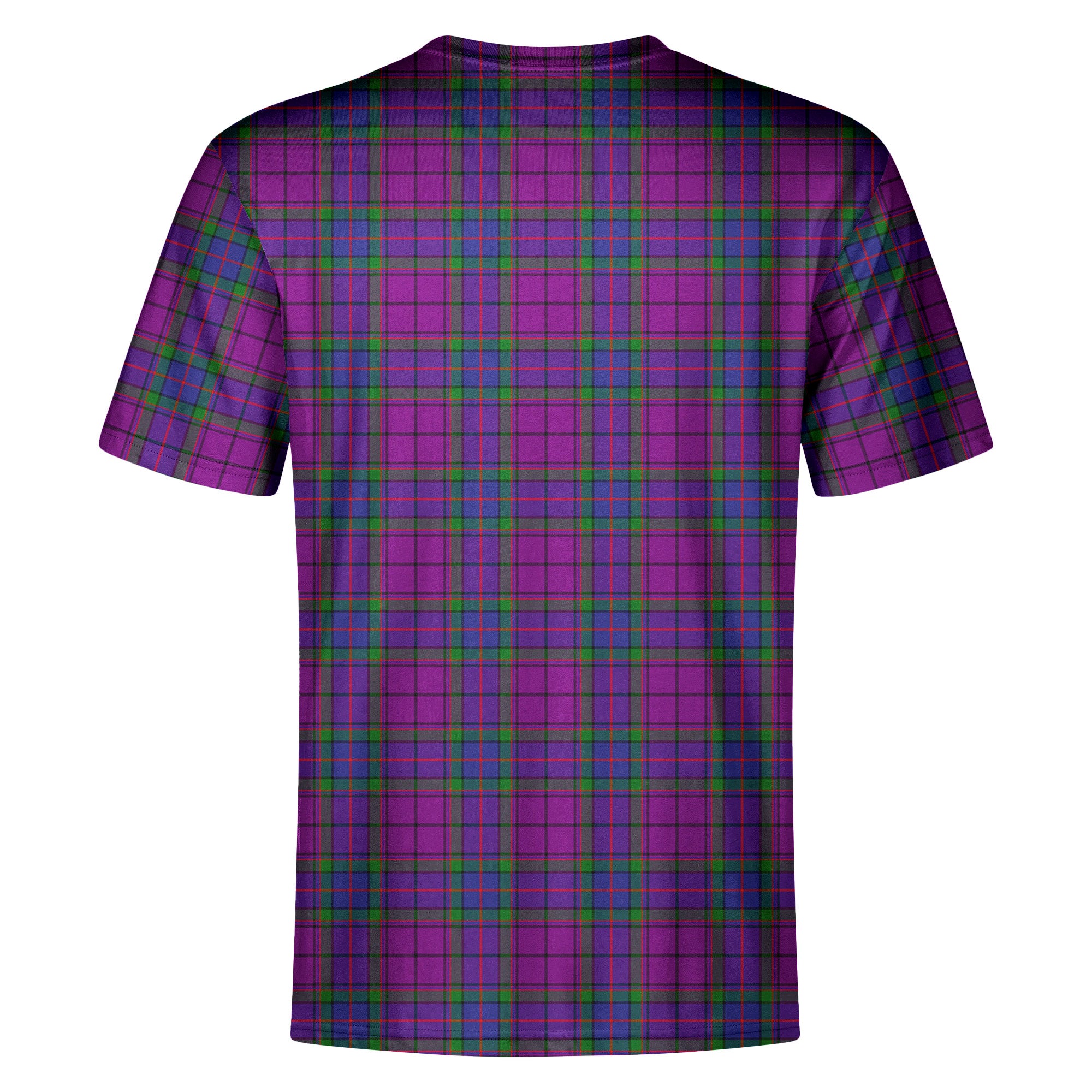 Wardlaw Modern Tartan Crest T-shirt