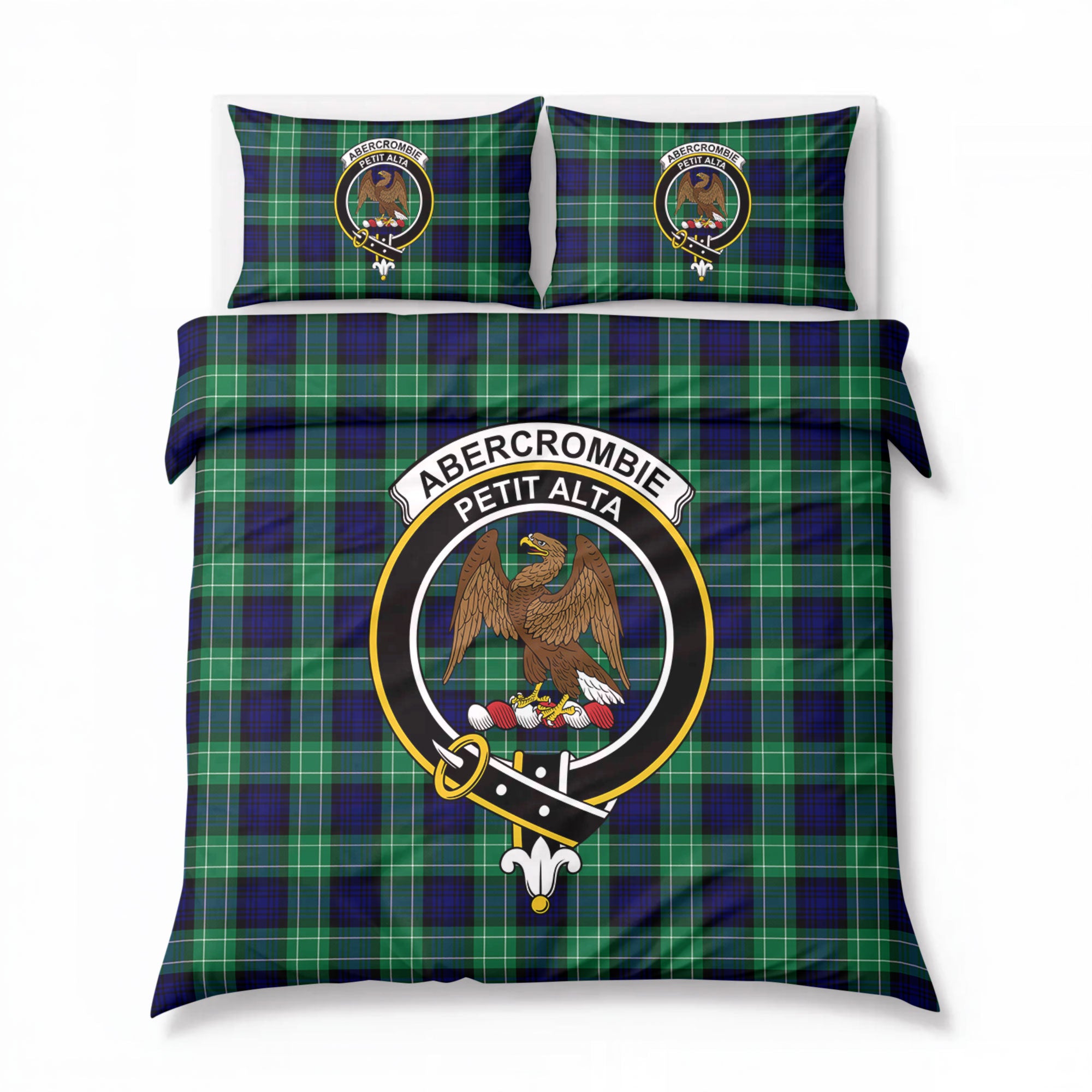 Abercrombie Tartan Crest Bedding Set