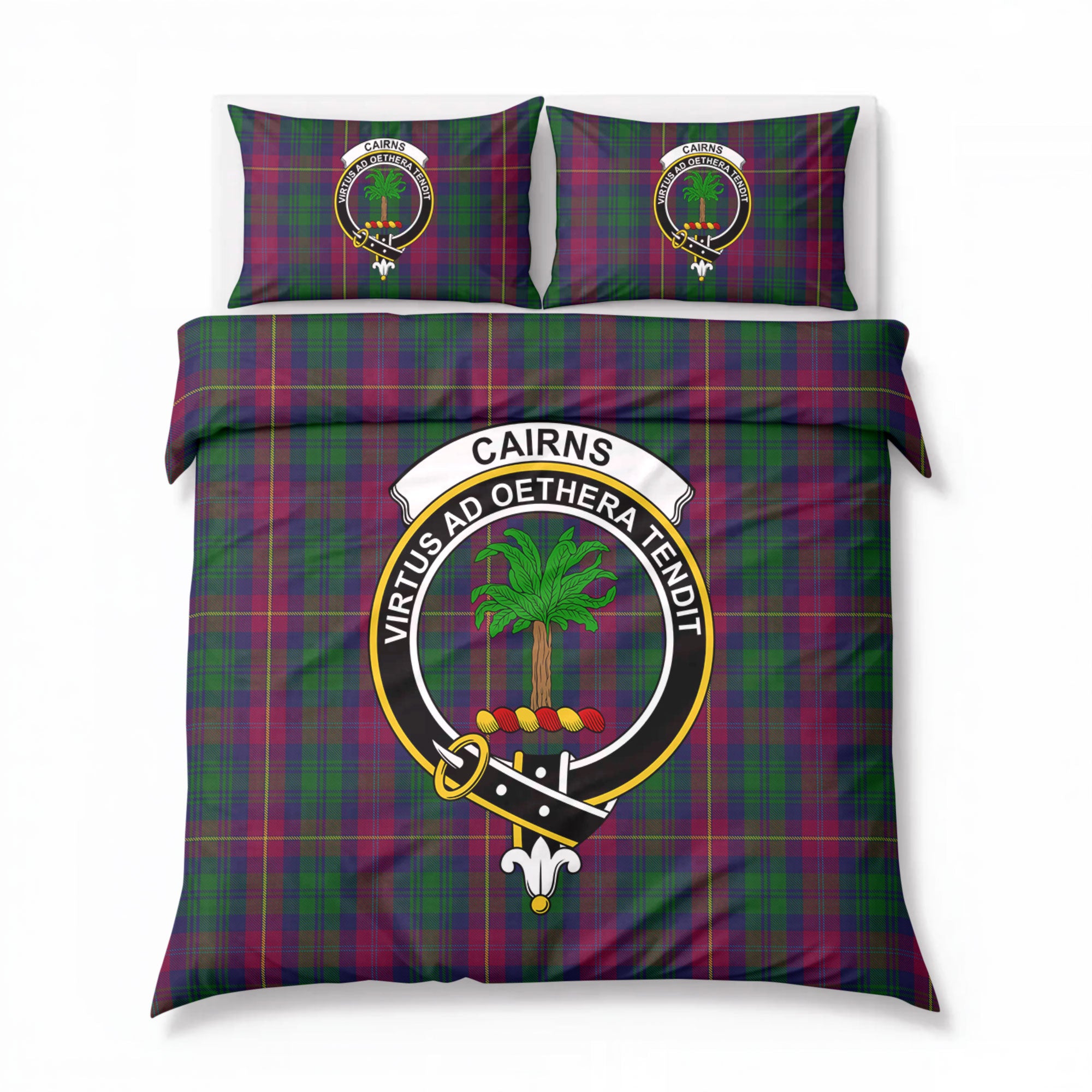 Cairns Tartan Crest Bedding Set