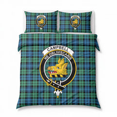Campbell Ancient 01 Tartan Crest Bedding Set