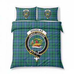 Douglas Ancient Tartan Crest Bedding Set