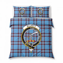 Elliott Ancient Tartan Crest Bedding Set