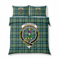 Ferguson Ancient Tartan Crest Bedding Set