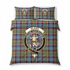 Glass Tartan Crest Bedding Set