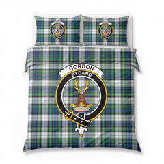 Gordon Dress Ancient Tartan Crest Bedding Set