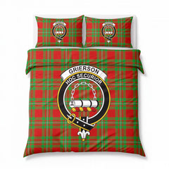Grierson Tartan Crest Bedding Set