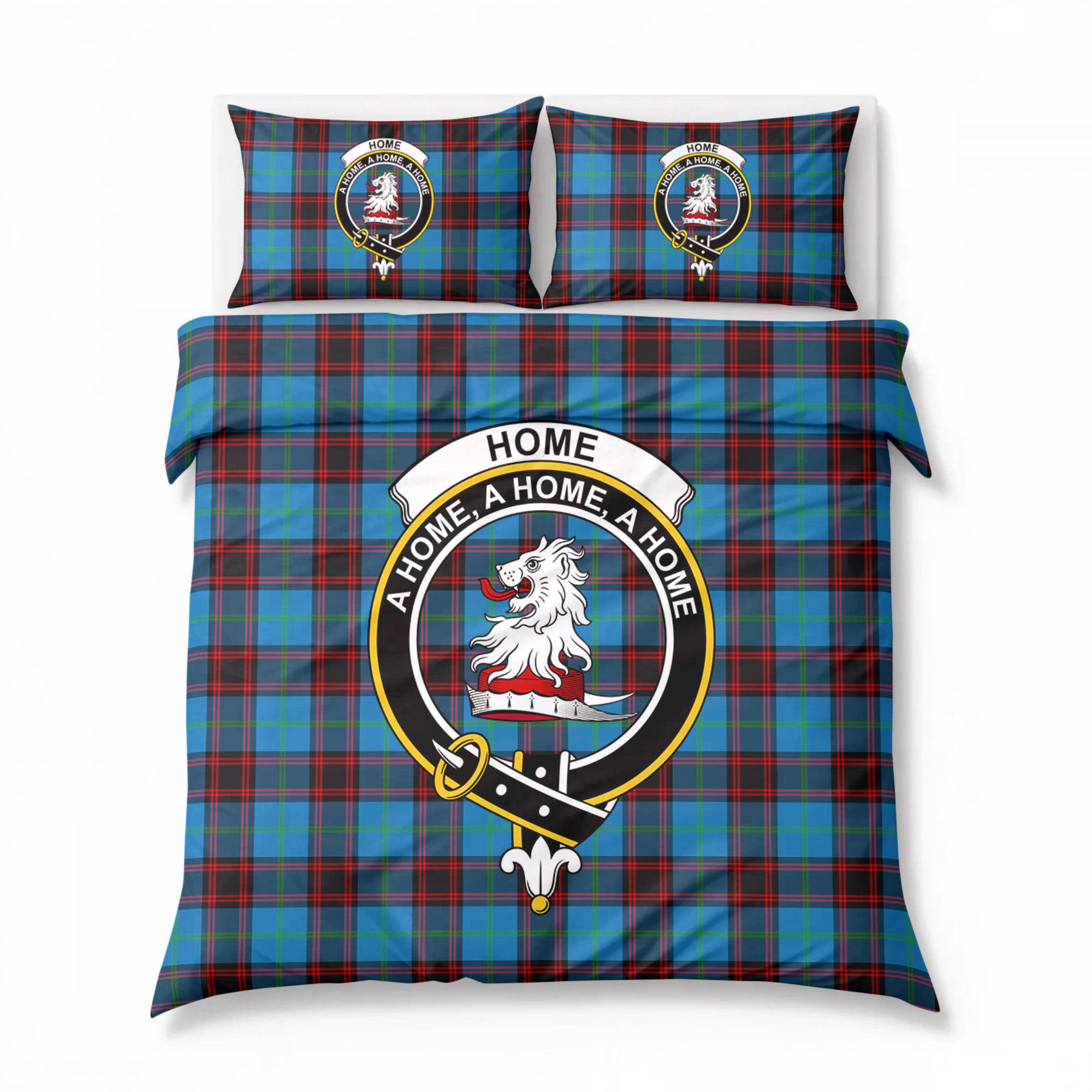 Home Ancient Tartan Crest Bedding Set