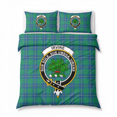 Irvine Ancient Tartan Crest Bedding Set