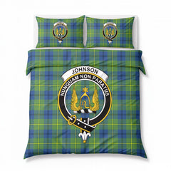 Johnson Ancient Tartan Crest Bedding Set