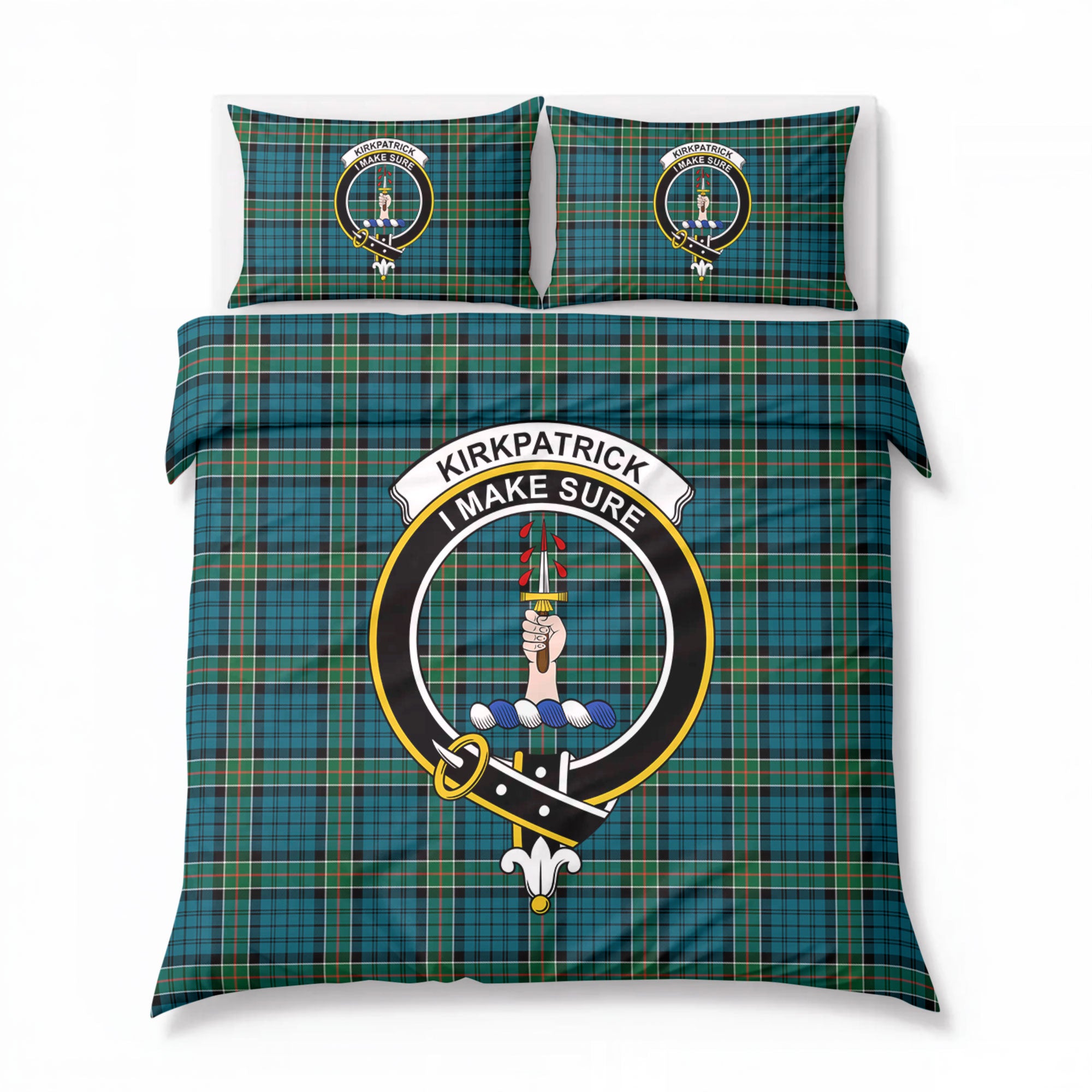 Kirkpatrick Ancient Tartan Crest Bedding Set