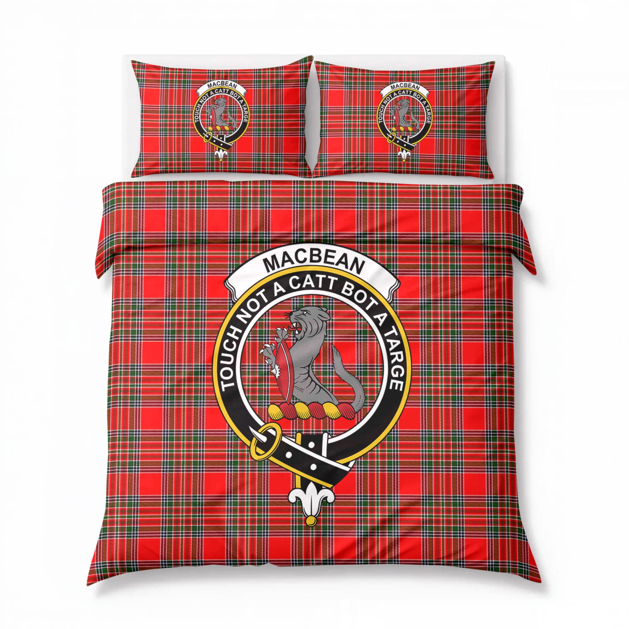MacBean Tartan Crest Bedding Set