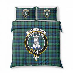 MacCallum Ancient Tartan Crest Bedding Set