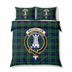 MacCallum Modern Tartan Crest Bedding Set