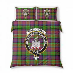 MacDonald (Clan Ranald) Tartan Crest Bedding Set