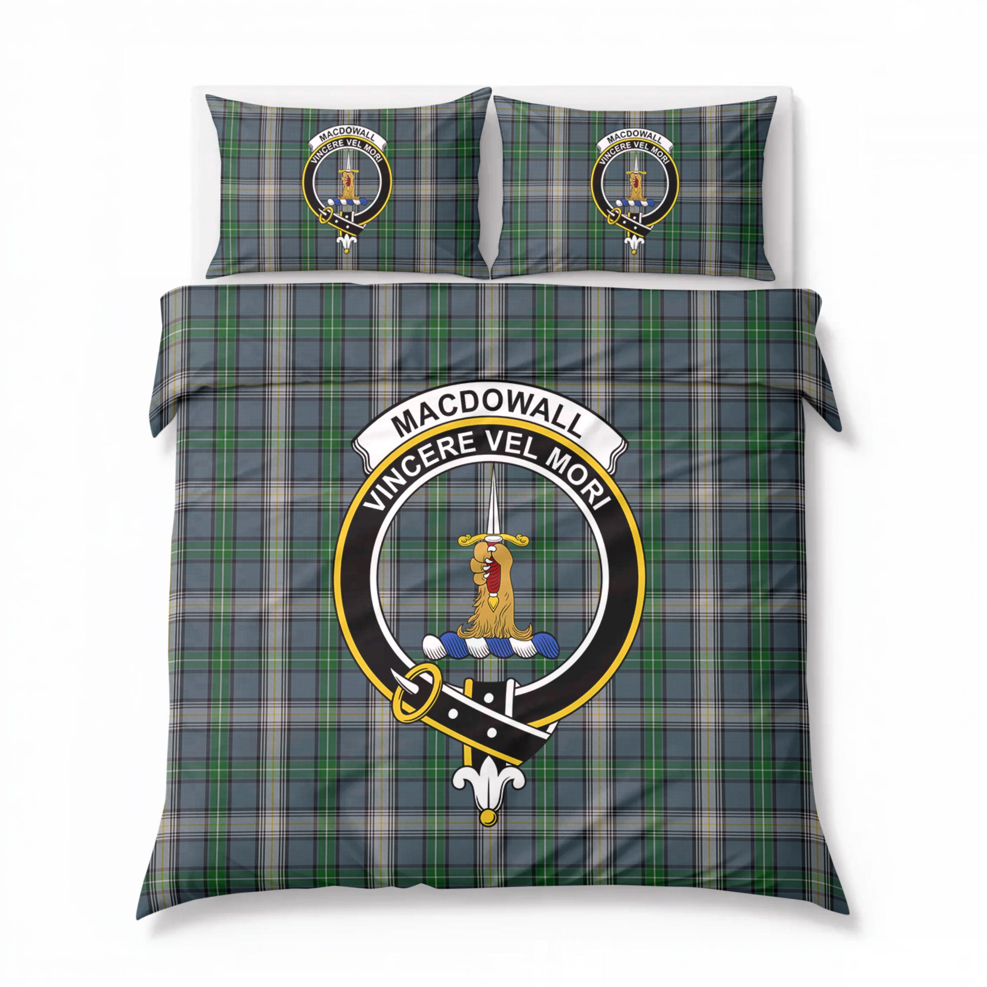 MacDowall Tartan Crest Bedding Set
