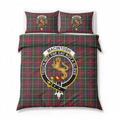 MacIntosh Hunting Modern Tartan Crest Bedding Set