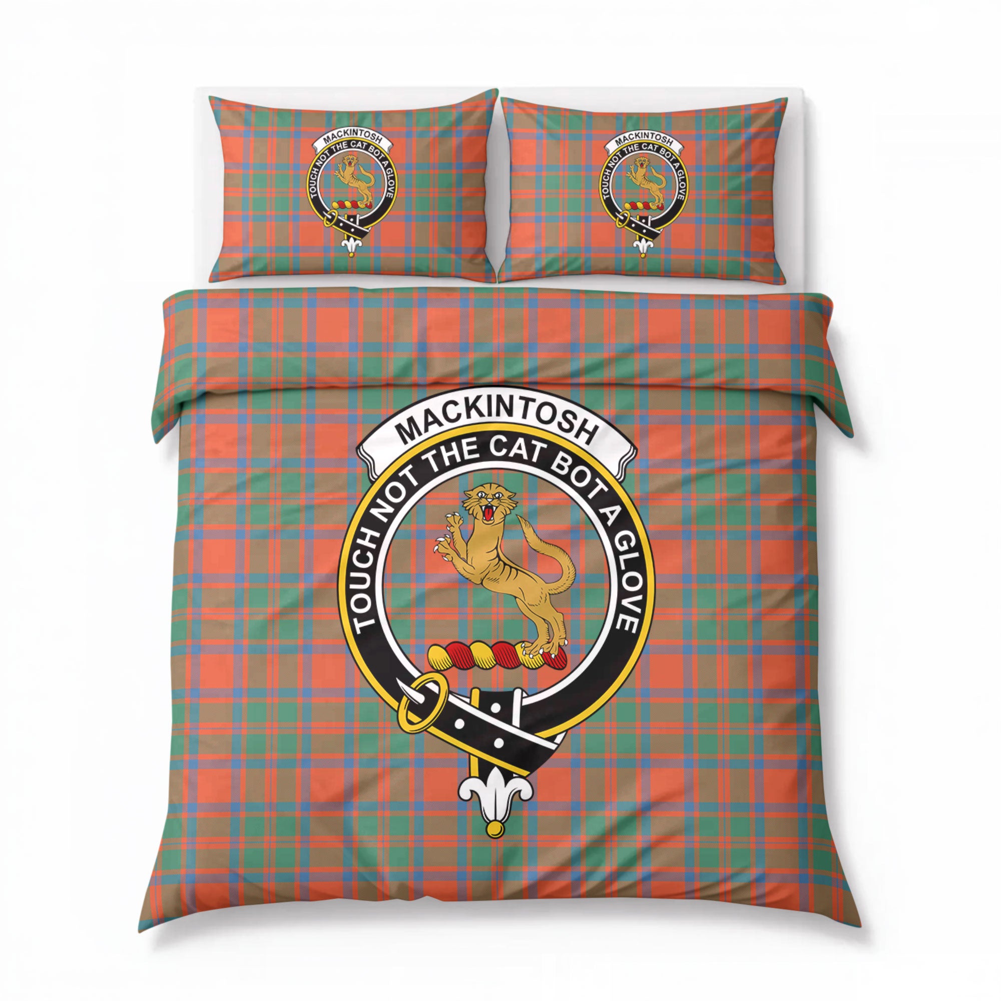 MacKintosh Ancient Tartan Crest Bedding Set