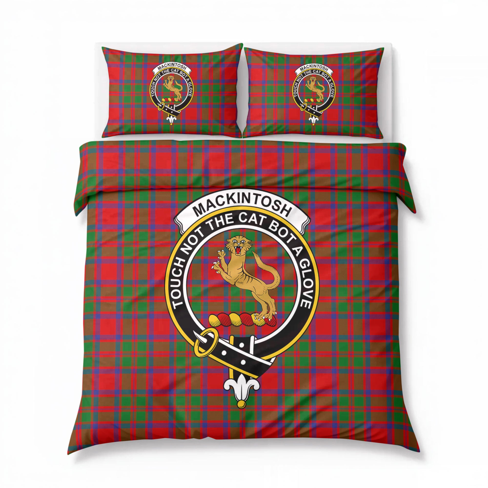 MacKintosh Modern Tartan Crest Bedding Set