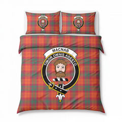 MacNab Ancient Tartan Crest Bedding Set