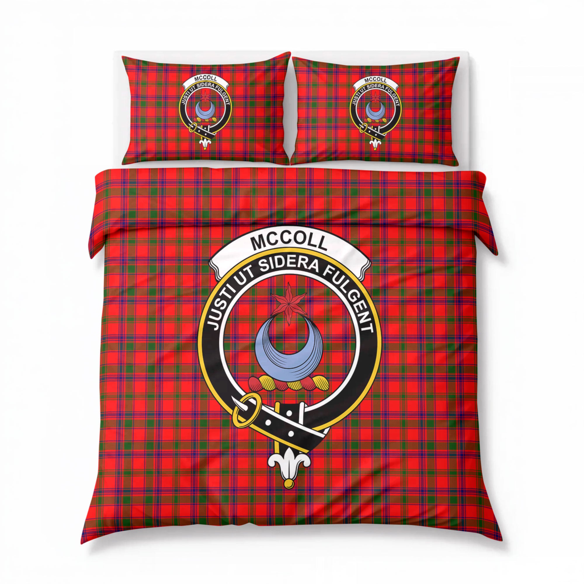 McColl Tartan Crest Bedding Set