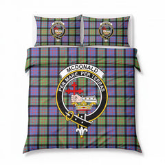 McDonald Ancient Tartan Crest Bedding Set