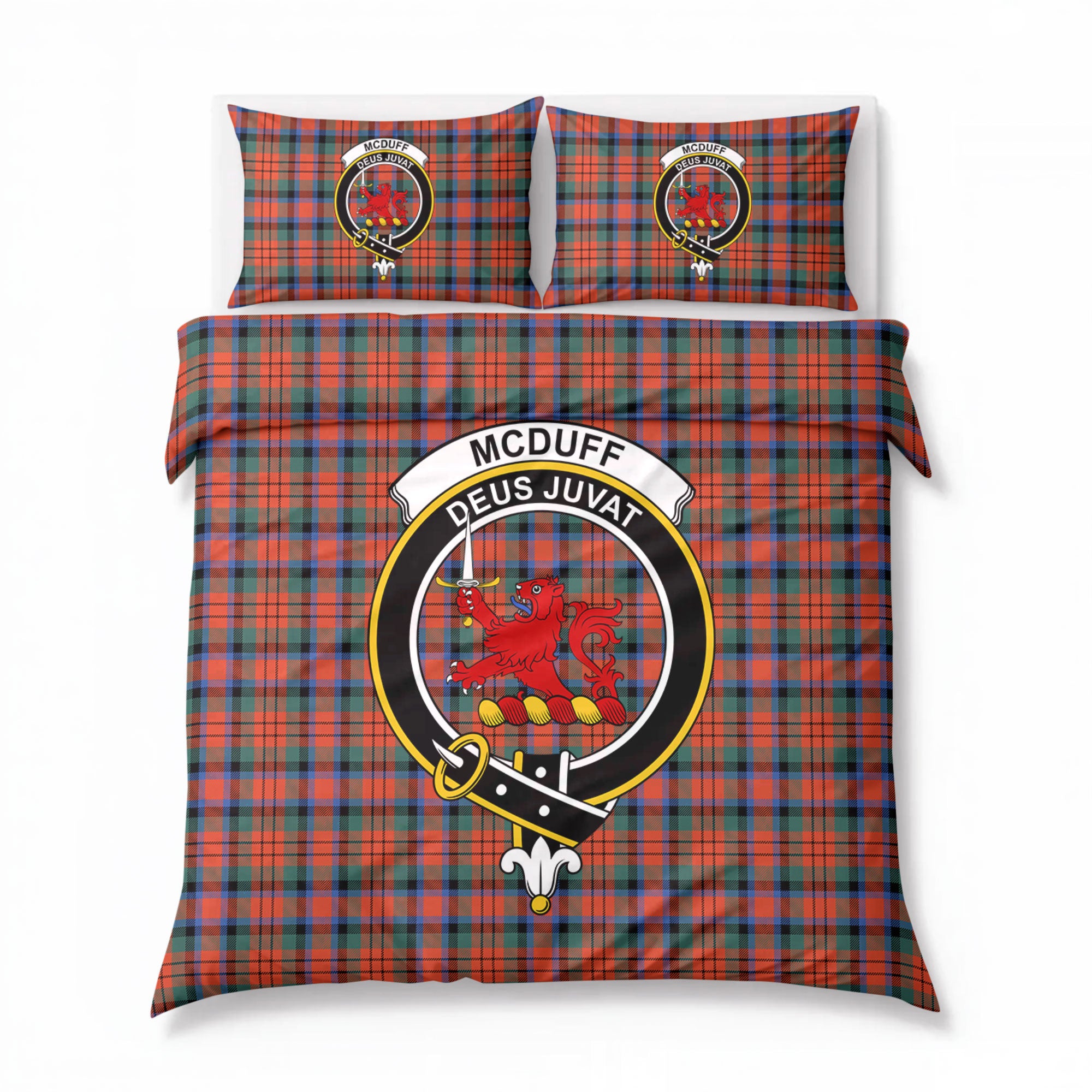 McDuff Ancient Tartan Crest Bedding Set
