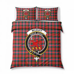 McDuff Modern Tartan Crest Bedding Set