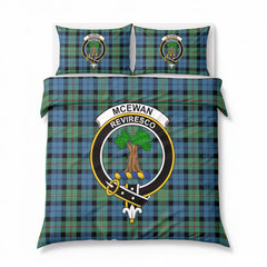 McEwan Ancient Tartan Crest Bedding Set