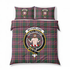 McFarlane Hunting Modern Tartan Crest Bedding Set