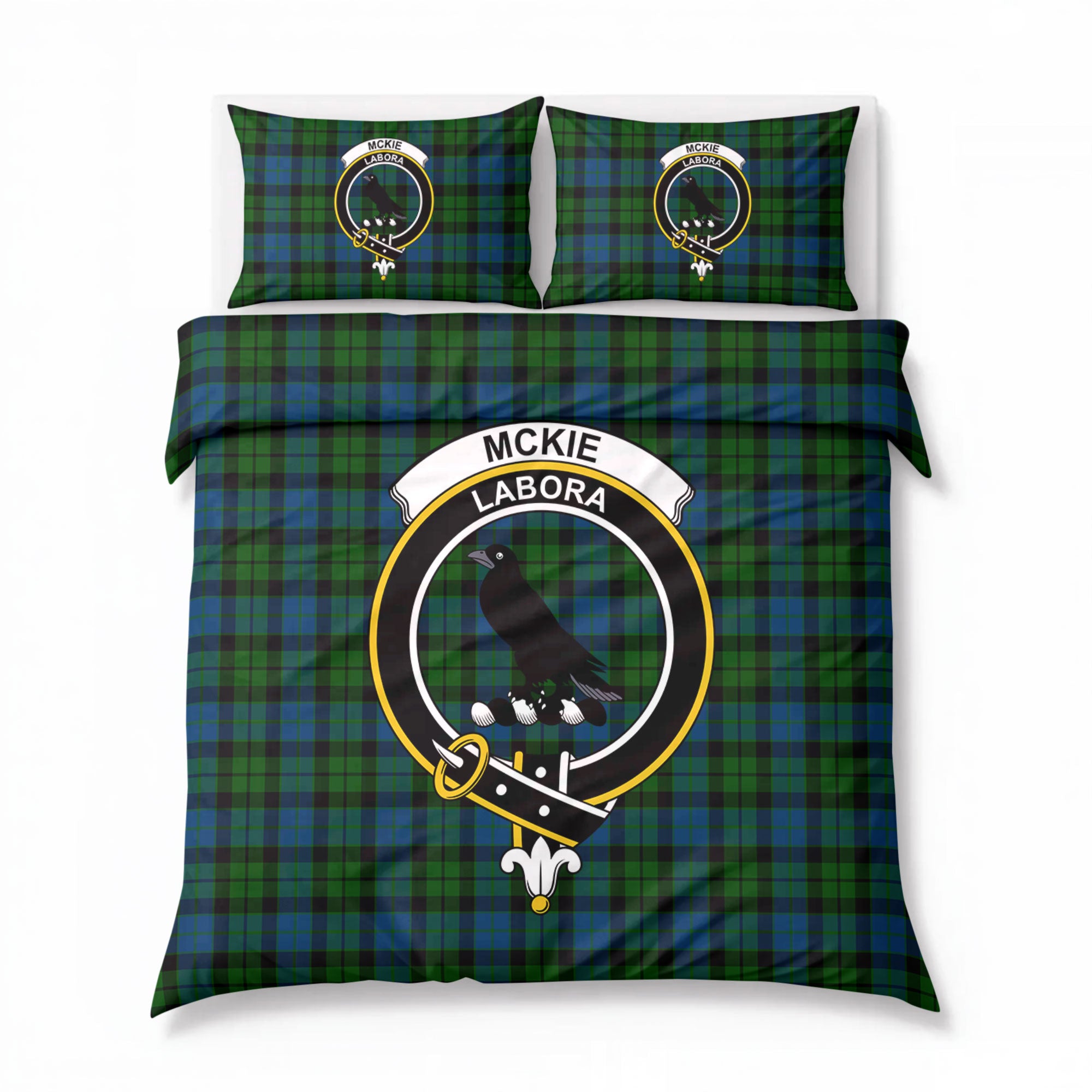 McKie Tartan Crest Bedding Set