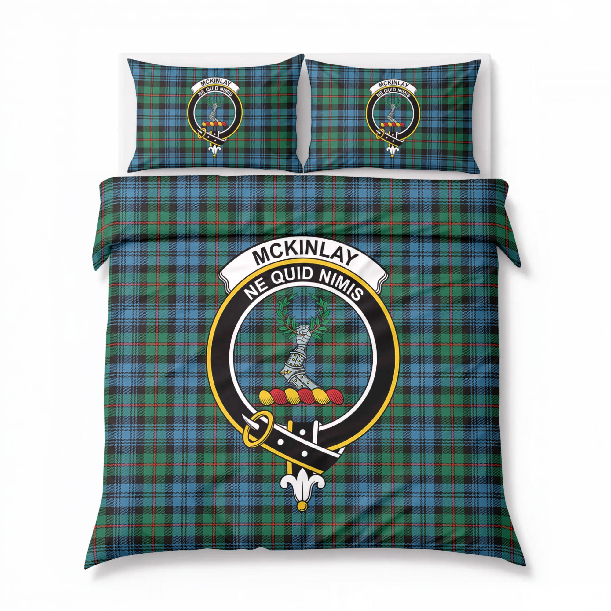 McKinlay Ancient Tartan Crest Bedding Set
