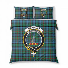 McKinlay Ancient Tartan Crest Bedding Set