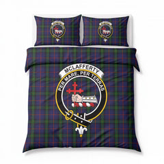McLafferty Tartan Crest Bedding Set