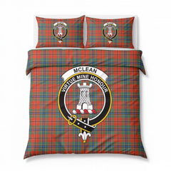 McLean of Duart Ancient Tartan Crest Bedding Set