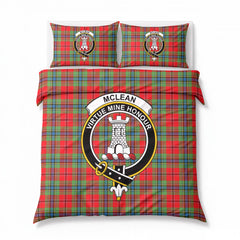 McLean of Duart Modern Tartan Crest Bedding Set