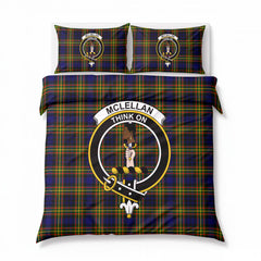 McLellan Modern Tartan Crest Bedding Set