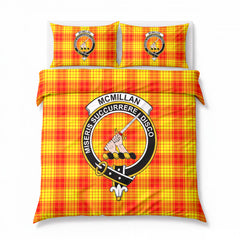 McMillan Clan Tartan Crest Bedding Set