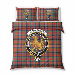McPherson Ancient Tartan Crest Bedding Set