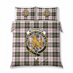 McPherson Dress Ancient Tartan Crest Bedding Set