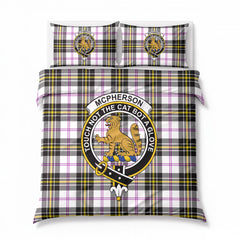 McPherson Dress Modern Tartan Crest Bedding Set