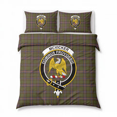 McVicker Tartan Crest Bedding Set