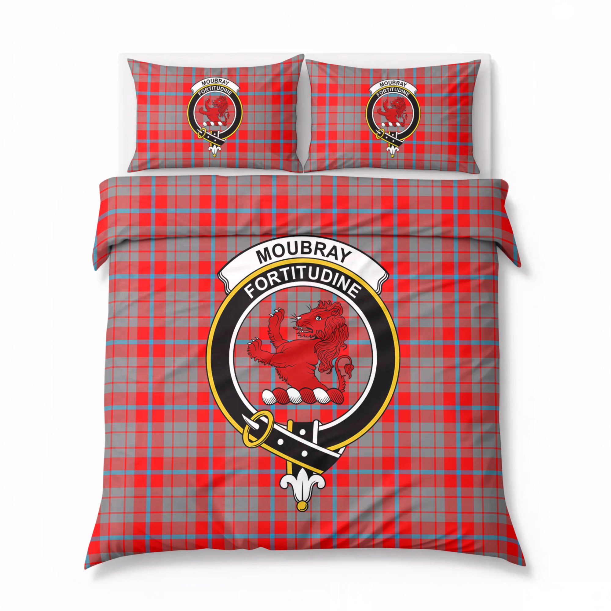 Moubray Tartan Crest Bedding Set
