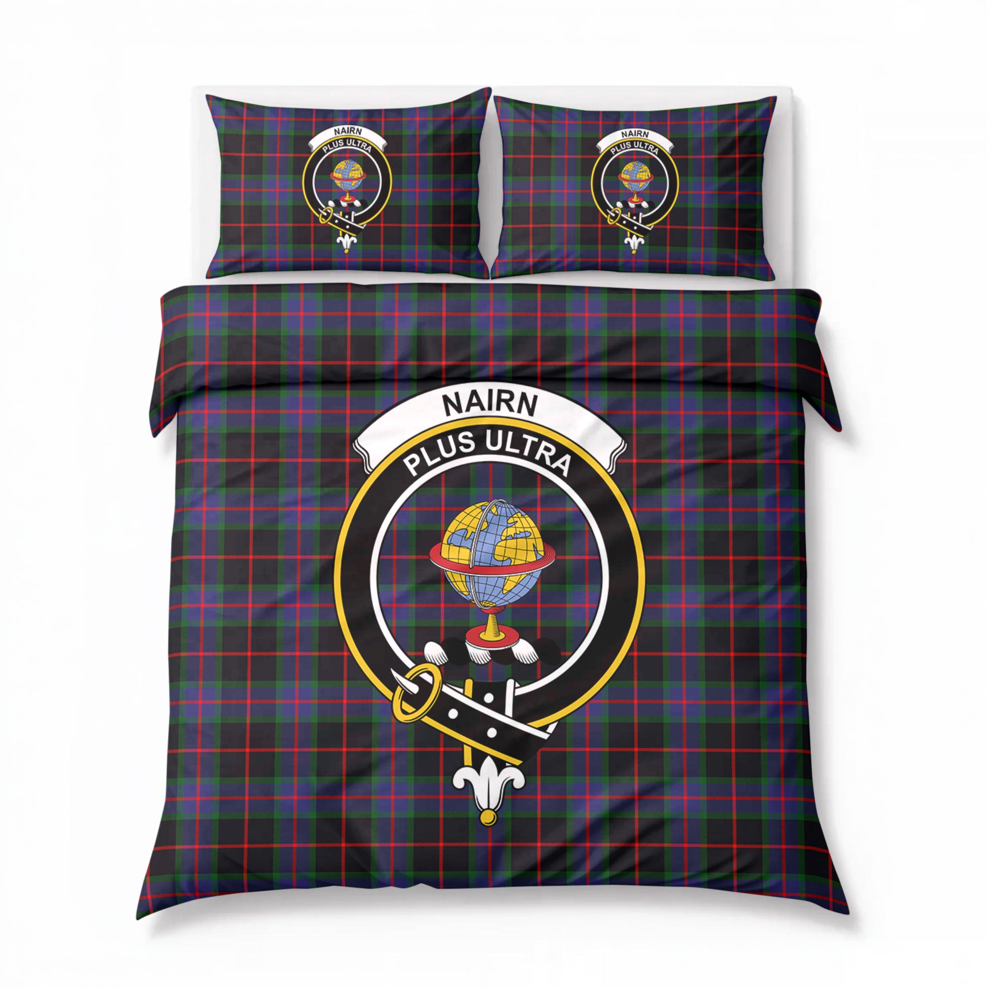 Nairn Tartan Crest Bedding Set