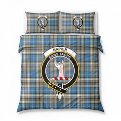 Napier Ancient Tartan Crest Bedding Set